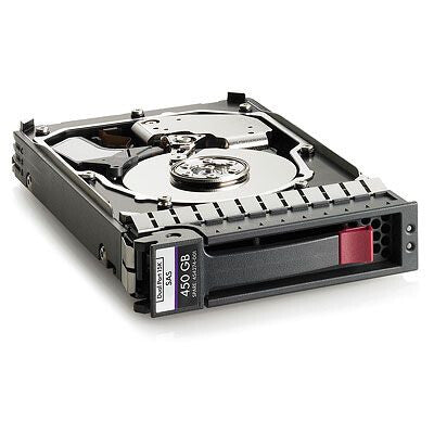 HPE 450GB 6G SAS 15K rpm LFF (3.5-inch) SC Enterprise 3yr Warranty Hard Drive 3.5"