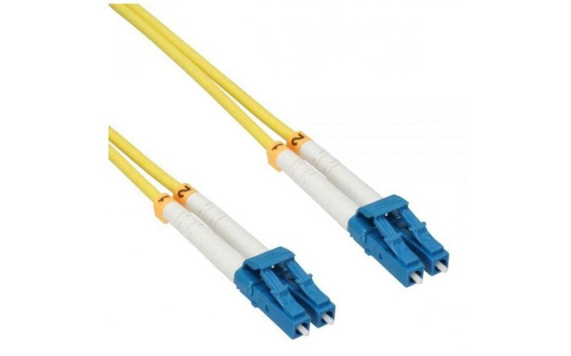 Mercodan 3m, 2xLC InfiniBand/fibre optic cable LC Yellow