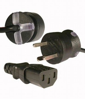 Mercodan 910520 power cable Black 2 m