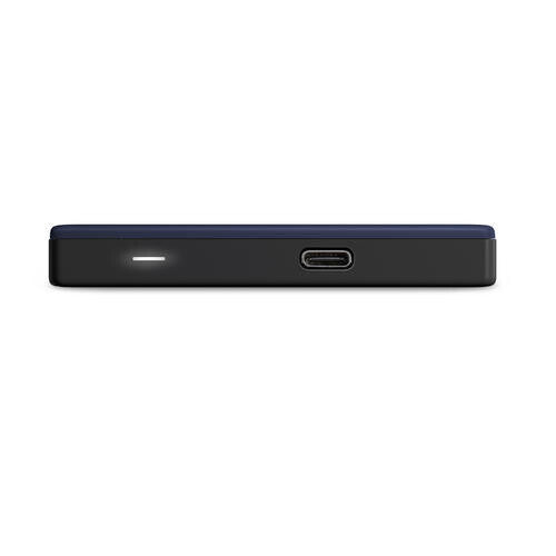 Western Digital WDBC3C0020BBL-WESN external hard drive 2 TB USB Type-C 3.2 Gen 1 (3.1 Gen 1) Black, Blue