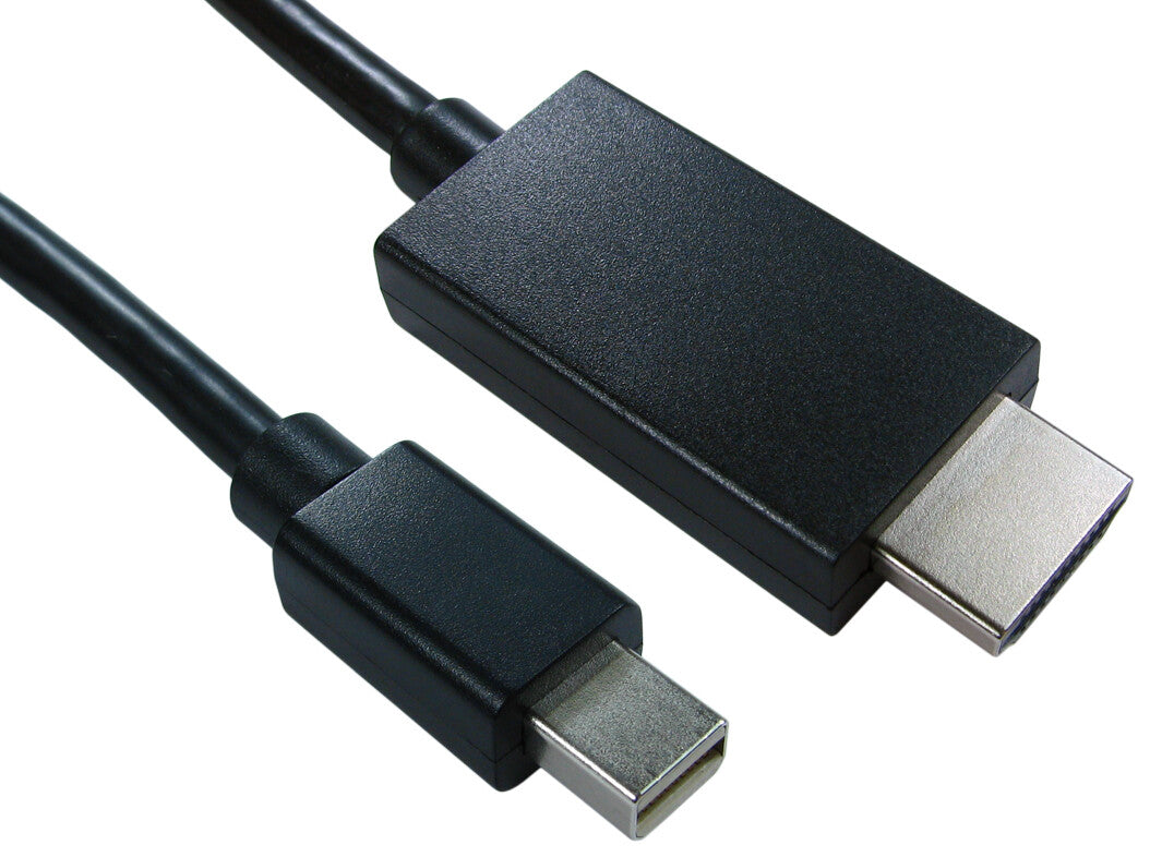 Cables Direct HDMINIDP-HDMI2M video cable adapter 2 m Mini DisplayPort HDMI Black