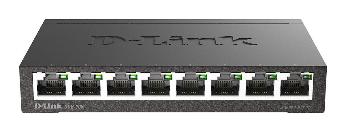 D-Link 8-Port Gigabit Unmanaged Desktop Switch