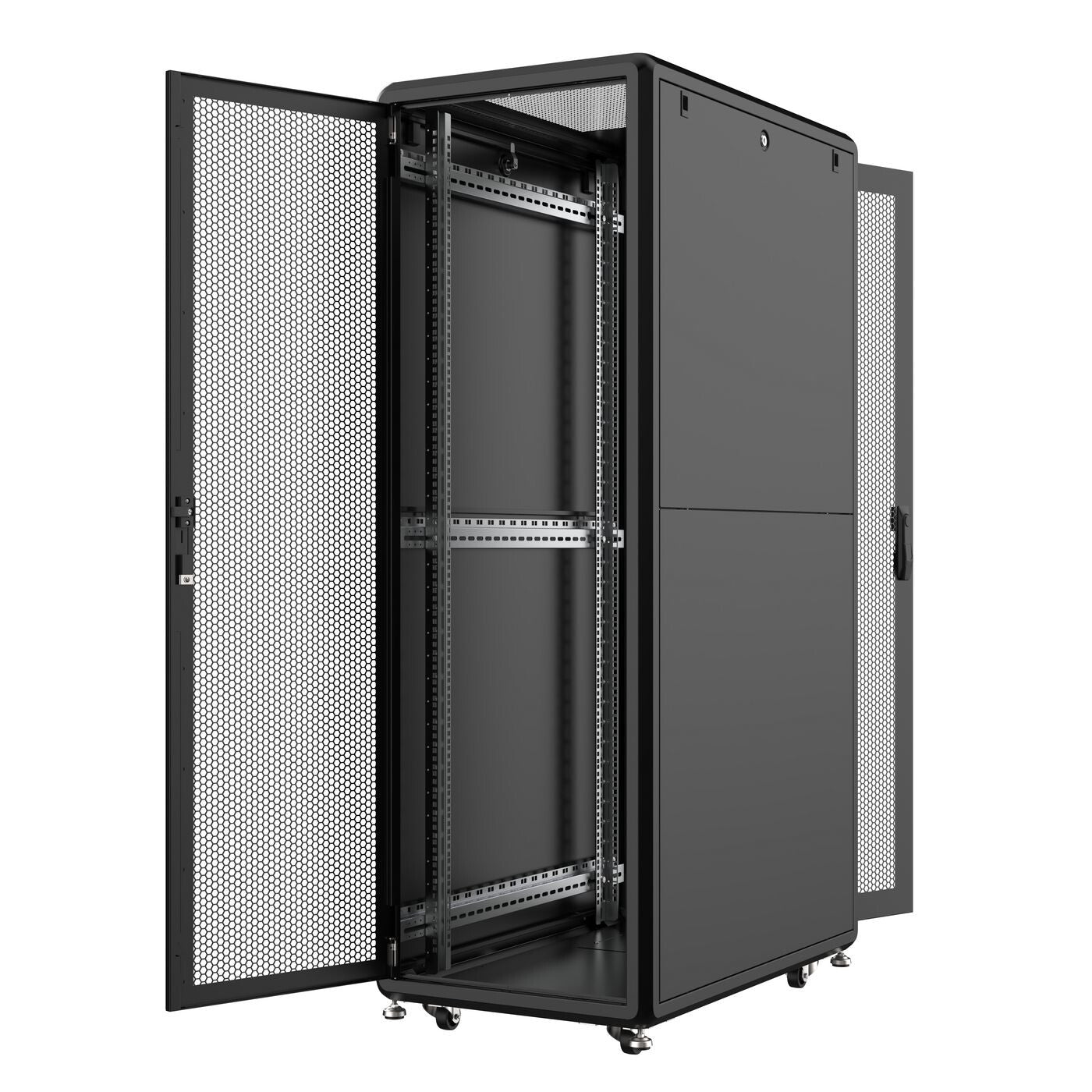 Lanview RSL36U61BL rack cabinet 36U Freestanding rack Black