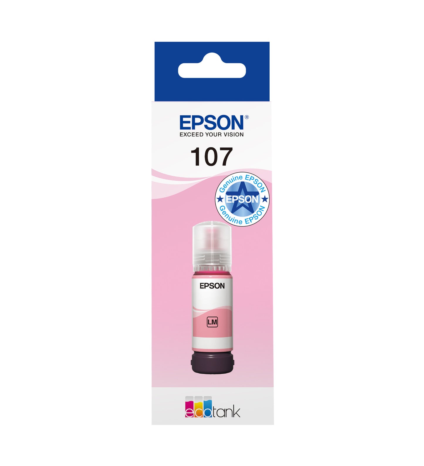Epson 107 EcoTank Light Magenta Ink Bottle