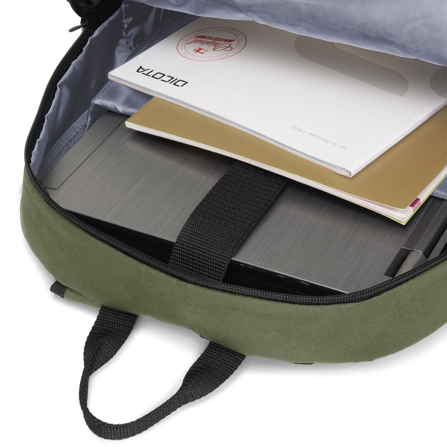 BASE XX D31965 laptop case 39.6 cm (15.6") Backpack Green, Olive