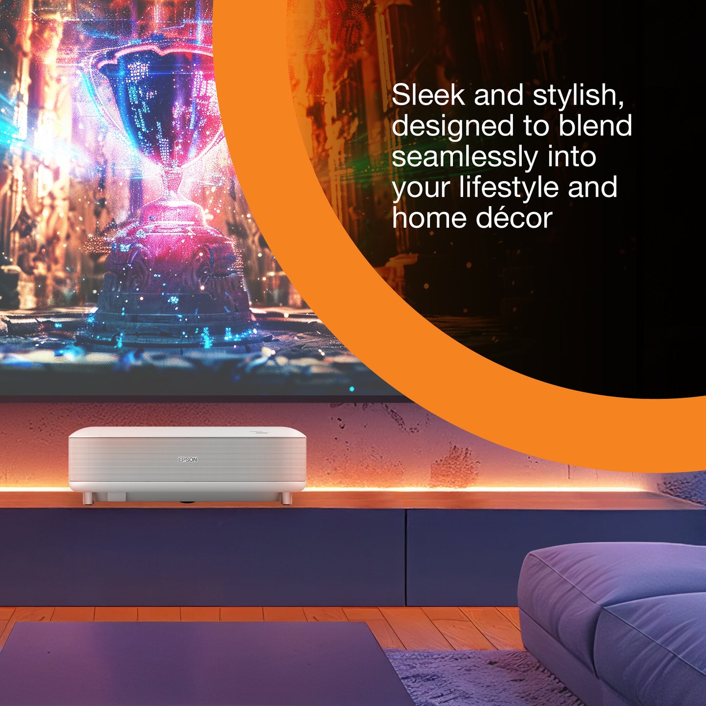 Epson Lifestudio Grand — EH-LS670W Diamond White