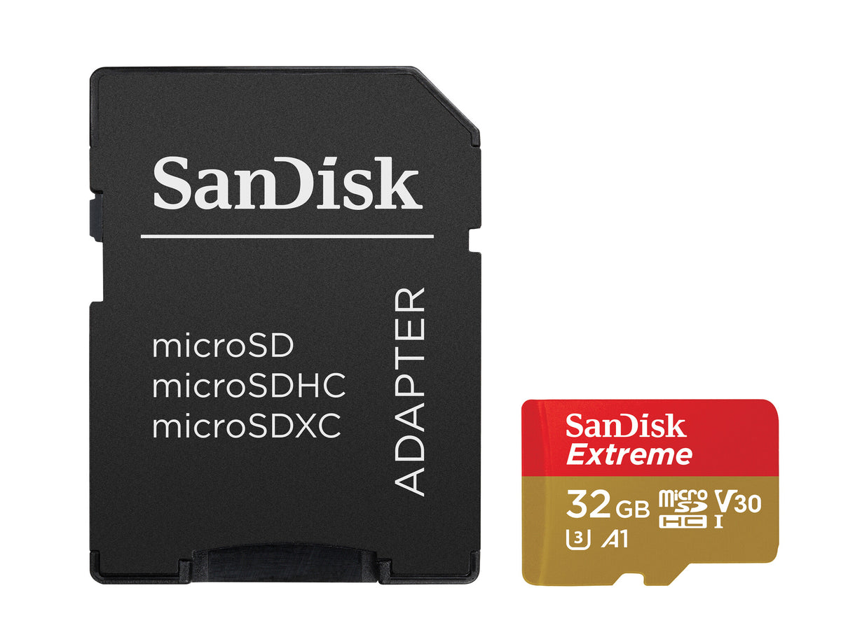 SanDisk Extreme 32 GB MicroSDHC UHS-I Class 10