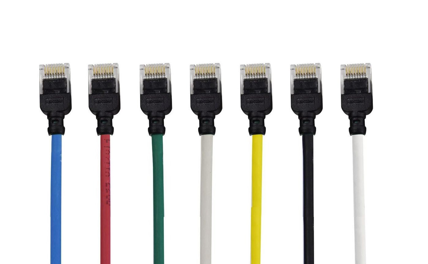 Mercodan 371926002 networking cable Green 0.25 m Cat6a U/UTP (UTP)