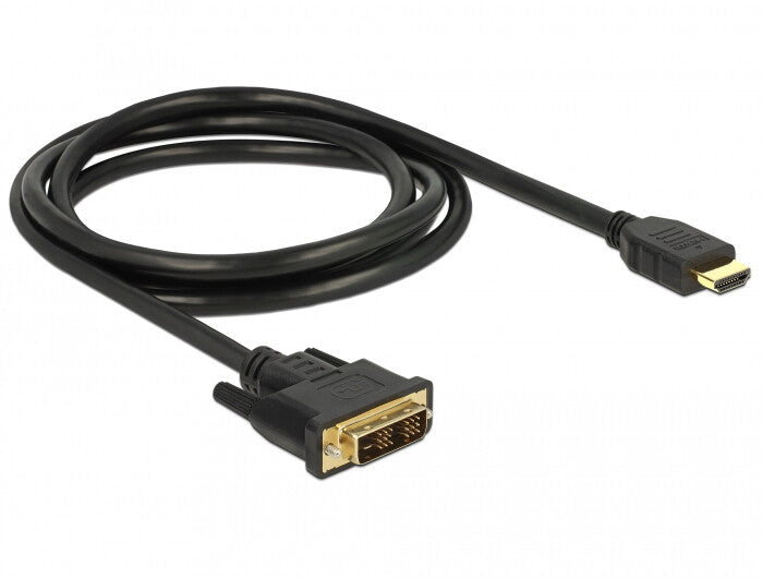 DeLOCK 85583 video cable adapter 1.5 m DVI-D HDMI Type A (Standard) Black