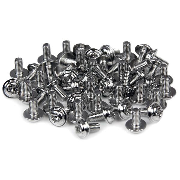 StarTech.com PC Mounting Computer Screws M3 x 1/4in Long Standoff - 50 Pack - TAA