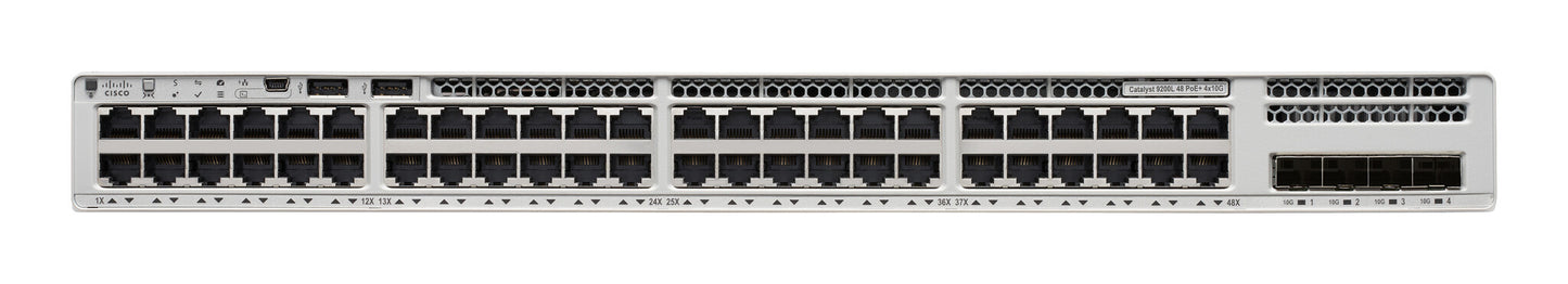 Cisco Catalyst 9200L Managed L3 Gigabit Ethernet (10/100/1000) Power over Ethernet (PoE) Grey
