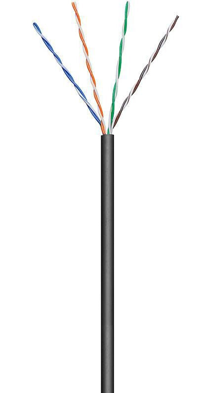 Microconnect KAB025-100 networking cable Black 100 m Cat5e U/UTP (UTP) Round
