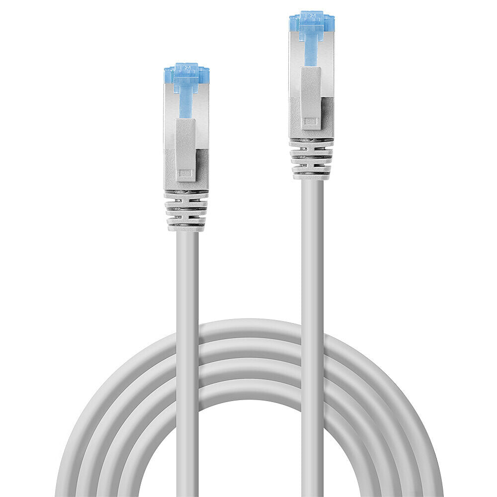 Lindy 0.3m Cat.6A S/FTP LSZH Network Cable, Grey