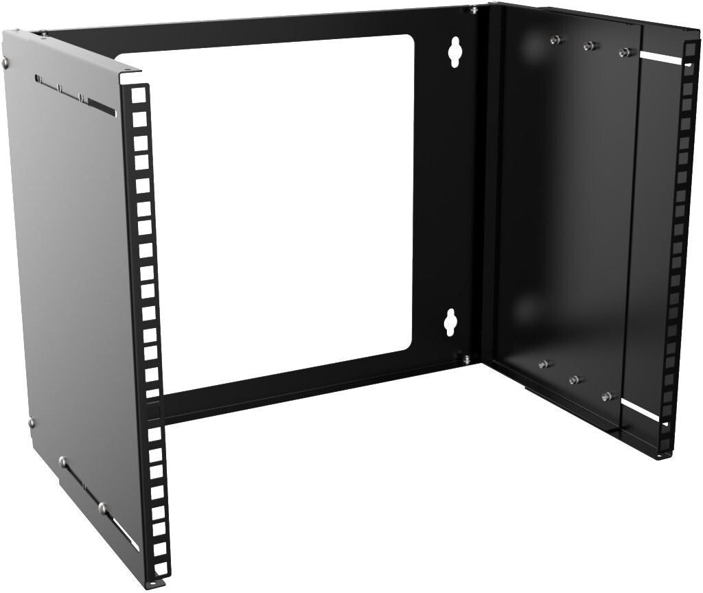 Lanview RAR220BL rack cabinet 10U Wall mounted rack Black