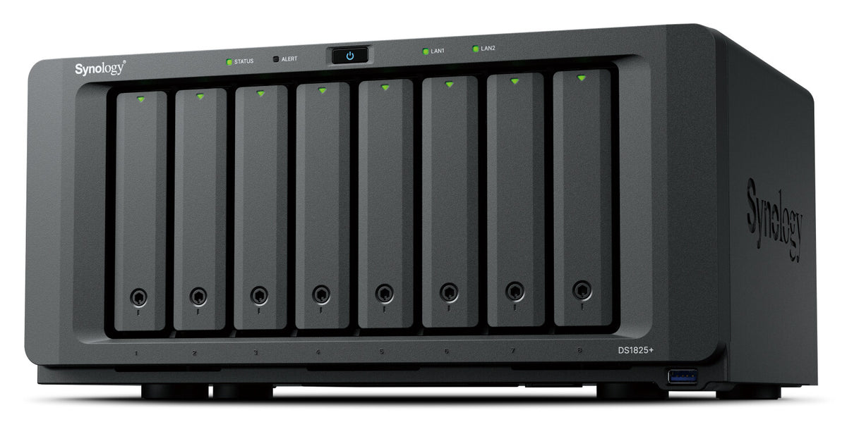 Synology DiskStation DS1825+ NAS, 8GB RAM, black
