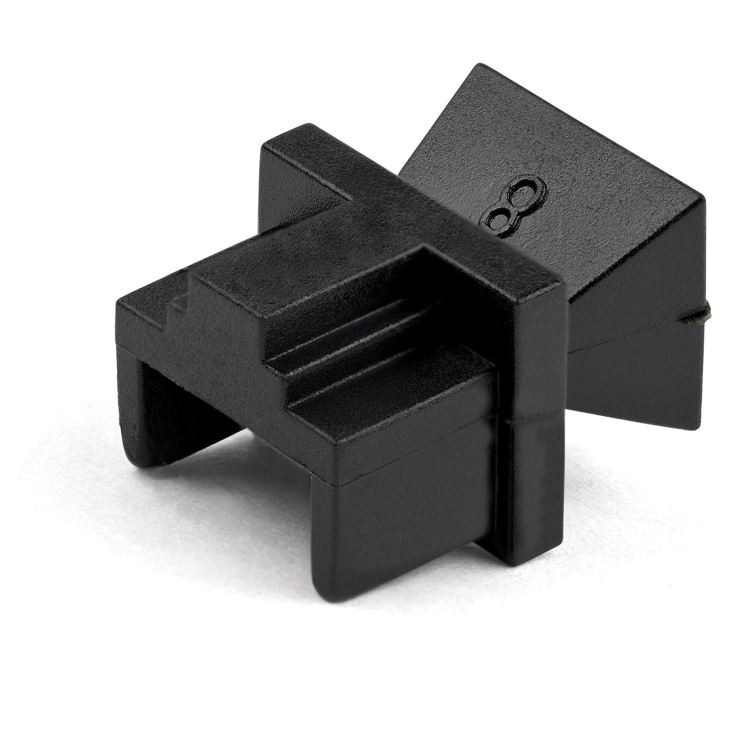 StarTech.com 100 Pack RJ45 Dust Covers - Reusable RJ45 Blanking Plug/ Dust Cap - Ethernet/LAN Port Protector/ Blocker - Snap In RJ45 Female Jack Protective Cover for Hubs Switches Routers - TAA