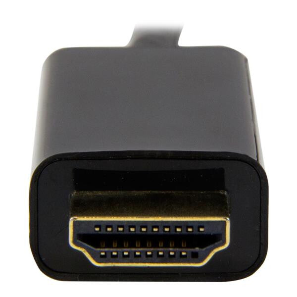 StarTech.com 3.3ft (1m) Mini DisplayPort to HDMI Cable - 4K 30Hz Video - mDP to HDMI Adapter Cable - Mini DP or Thunderbolt 1/2 Mac/PC to HDMI Monitor/Display - mDP to HDMI Converter Cord