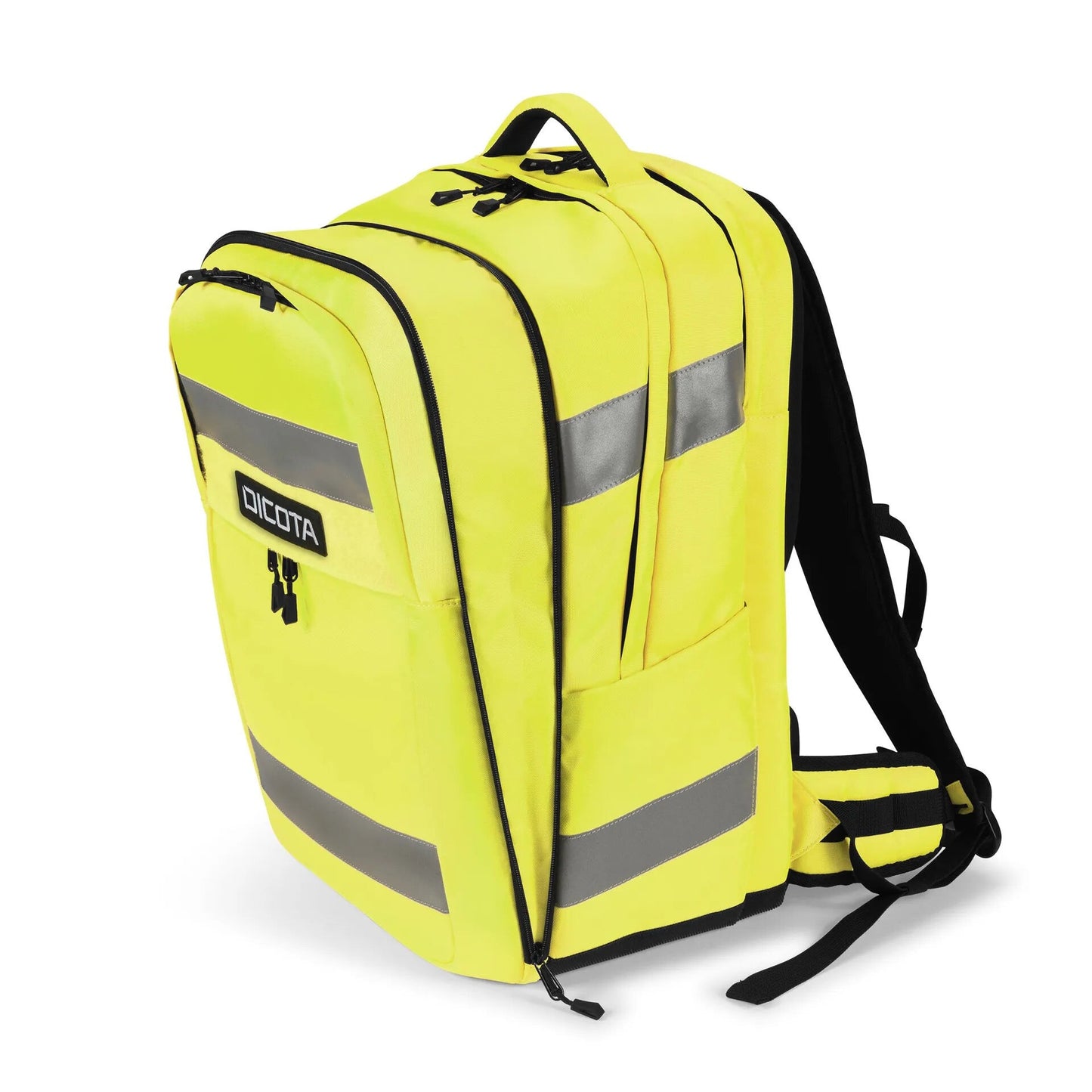 DICOTA Hi-Vis V2 backpack Rucksack Yellow Polyester
