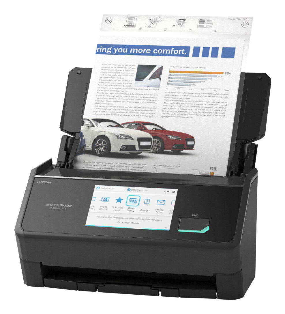 Ricoh ScanSnap IX2500 ADF scanner 600 x 600 DPI A4 Black