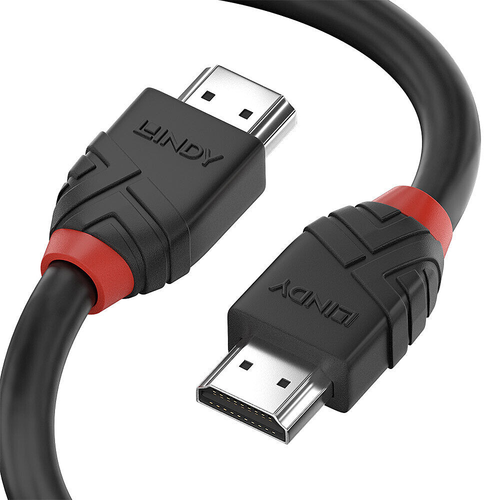 Lindy 3m 8K60hz HDMI Cable, Black Line