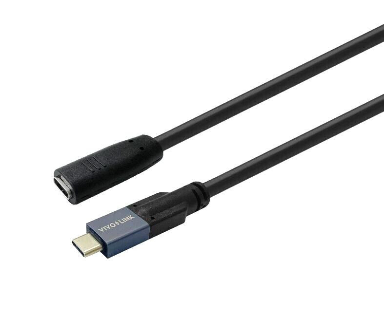 Vivolink PROUSBCMF2 USB cable USB 3.2 Gen 2 (3.1 Gen 2) 2 m USB C Black