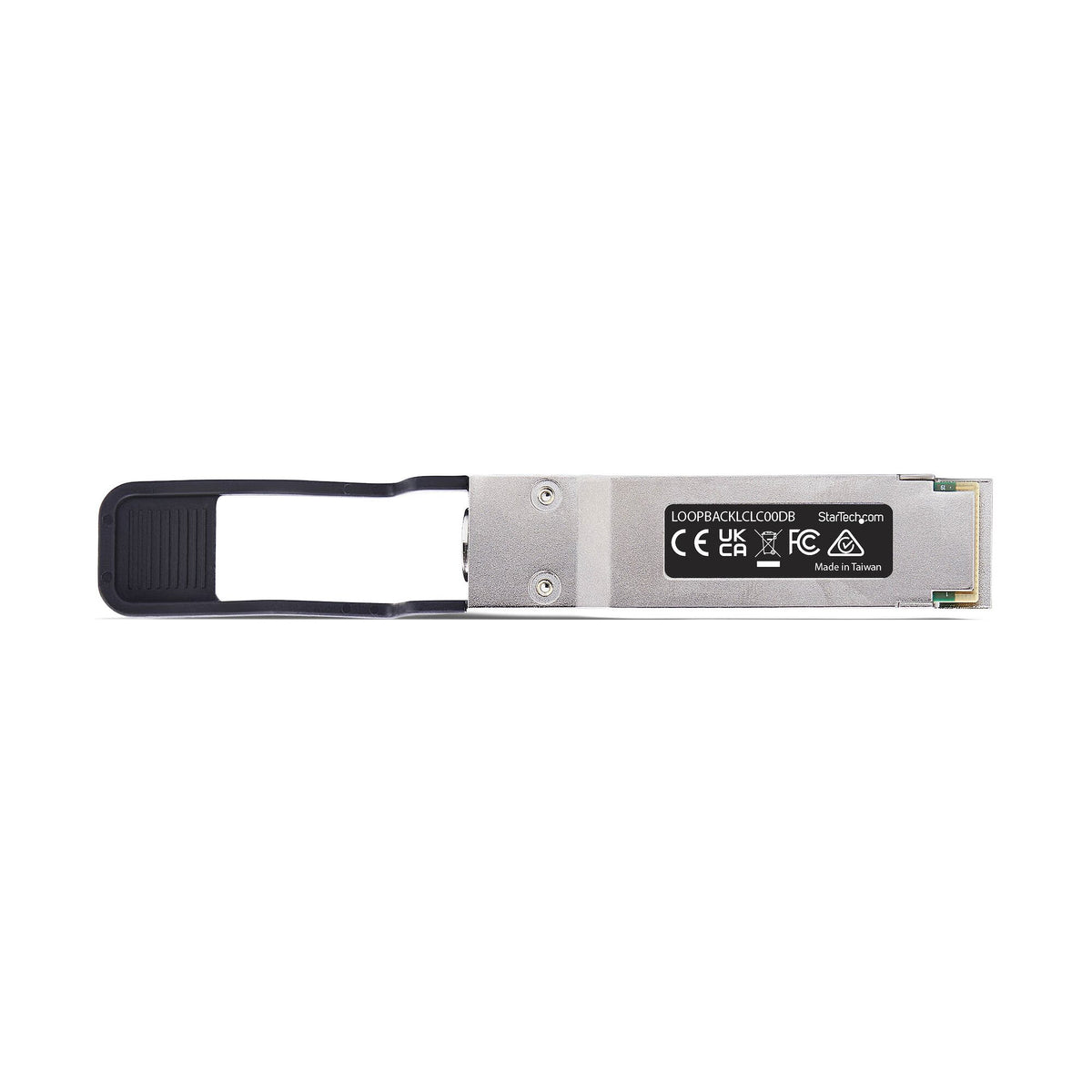 StarTech.com QSFP28 Loopback Module, 100G Passive QSFP28 Loopback Adapter, QSFP Port Tester, 100G QSFP Loopback Test Plug - MSA Compliant