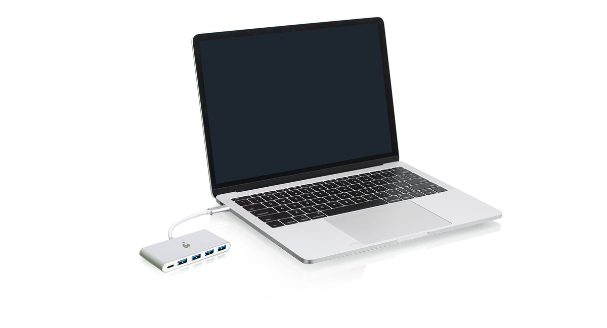 iogear GUH3C4PD interface hub USB 3.2 Gen 1 (3.1 Gen 1) Type-C 5000 Mbit/s White