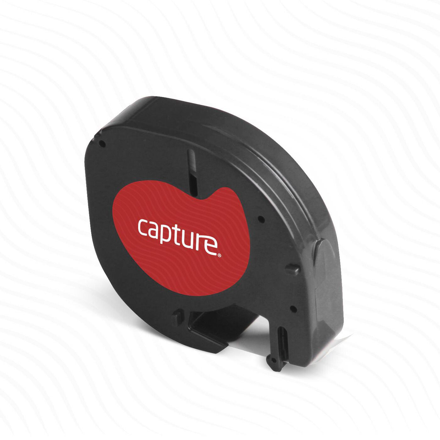 Capture CA-S0721550 label-making tape Black on transparent