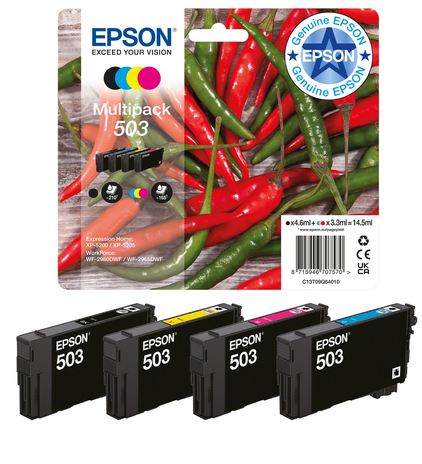 Epson Multipack 4-colours 503XL Ink