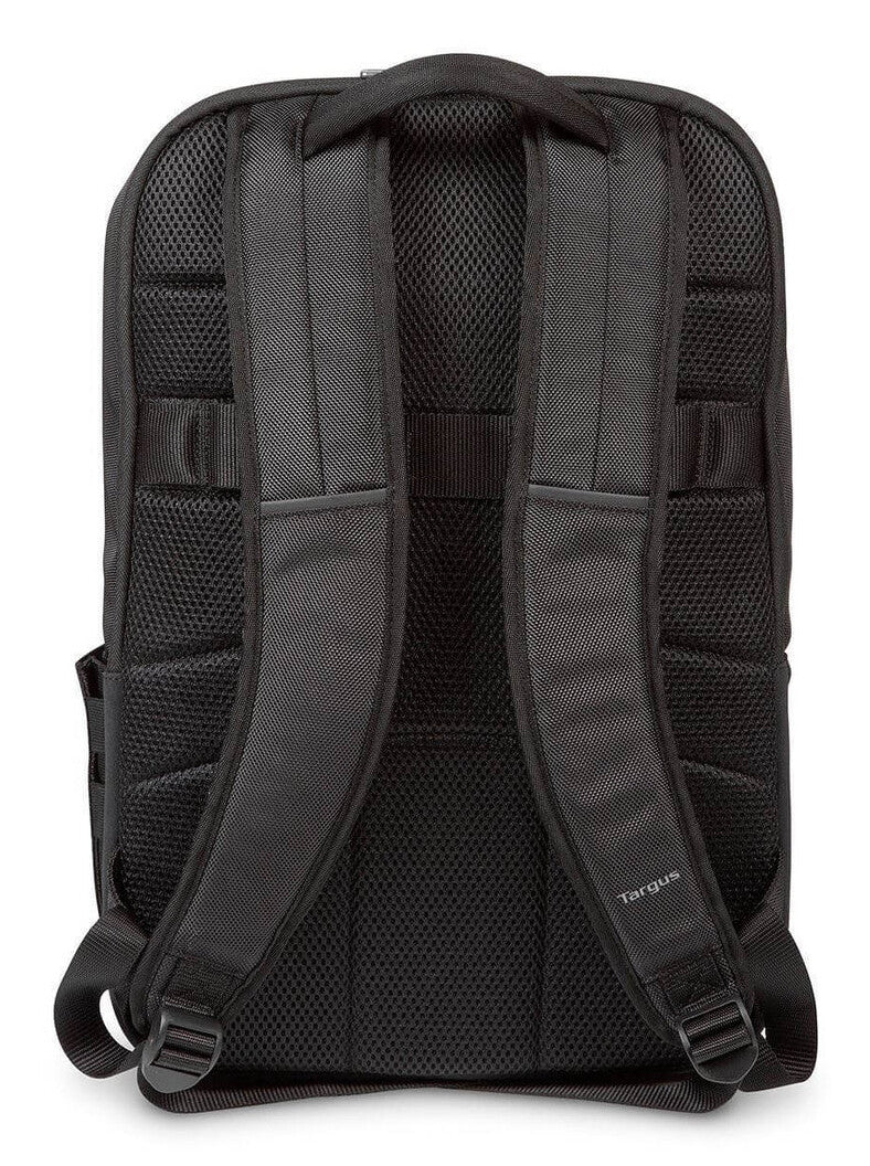 Targus CitySmart backpack Casual backpack Black, Grey Faux leather, Polyurethane (PU)