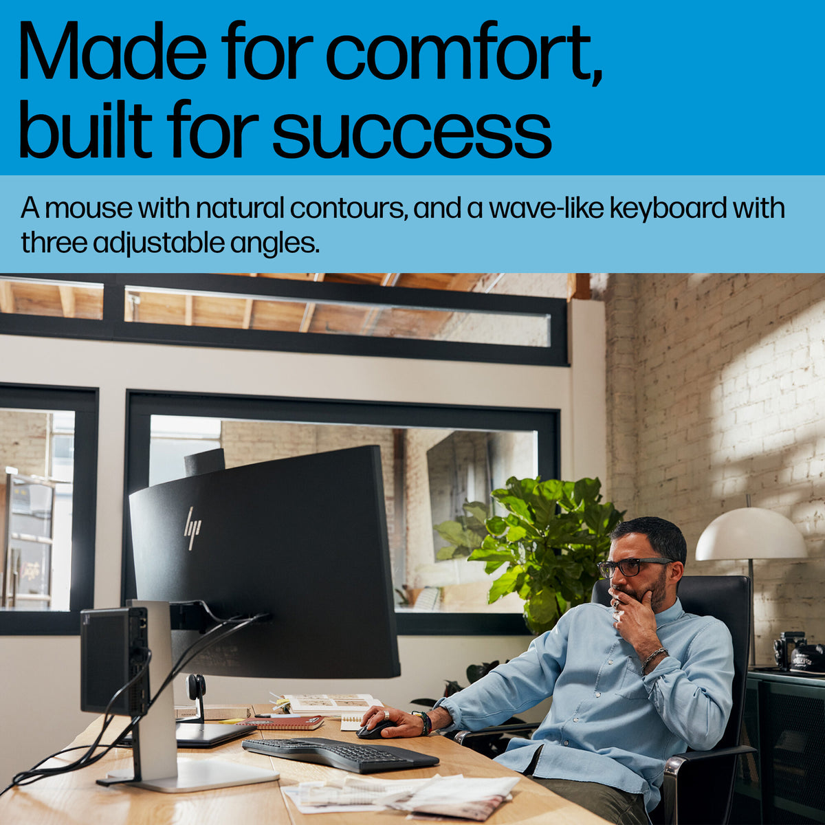 HP 685 Comfort Dual-Mode Keyboard and Mouse Combo