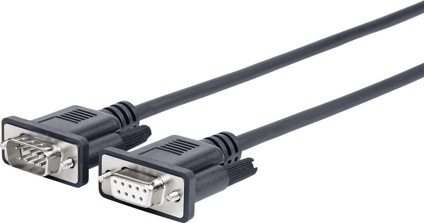 Vivolink PRORS1.5 serial cable Black 1.5 m DB-9