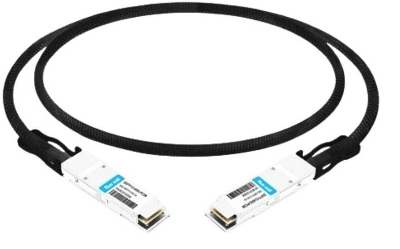 Azlan SF-NJAAKK0006-000.5M InfiniBand/fibre optic cable 0.5 m OSFP Black