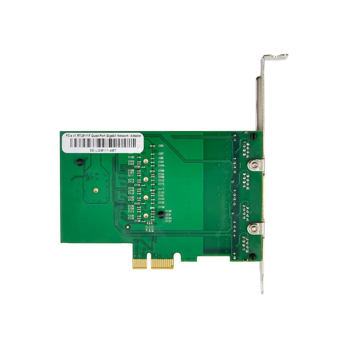 Microconnect MC-PCIEX1-RTL8111F-Q network card Internal Ethernet 1000 Mbit/s