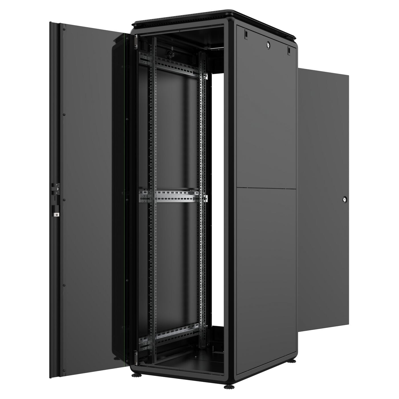Lanview RDL36U68BL rack cabinet 36U Freestanding rack Black