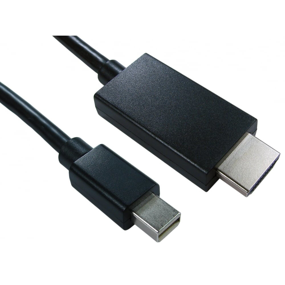 Cables Direct HDMINIDP-HDMI-3M Mini DisplayPort Black