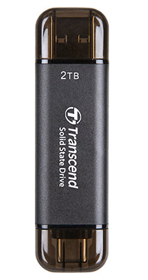 Transcend TS2TESD310C external solid state drive 2 TB Black