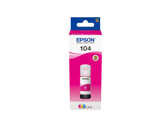Epson C13T00P340/104 Ink bottle magenta, 7.5K pages 65ml for Epson ET-2710