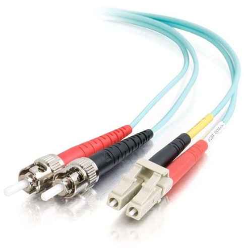 C2G 85543 fibre optic cable 5 m LC ST OFNR Turquoise