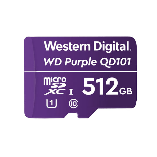 Western Digital WD Purple SC QD101 512 GB MicroSDXC Class 10