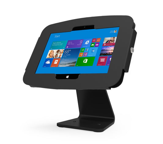 Compulocks Surface Pro 3-7 Space Enclosure Rotating Counter Stand Black