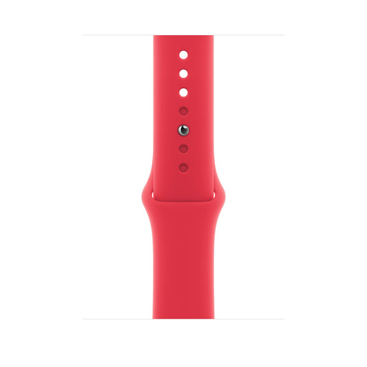 Apple MT3W3ZM/A Smart Wearable Accessories Band Red Fluoroelastomer