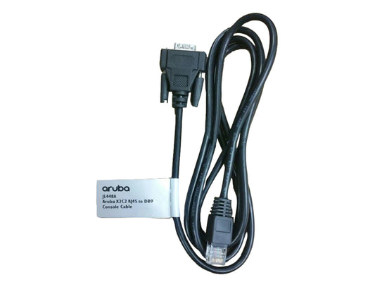 Hewlett Packard Enterprise JL448A serial cable Black 1.5 m DB-9