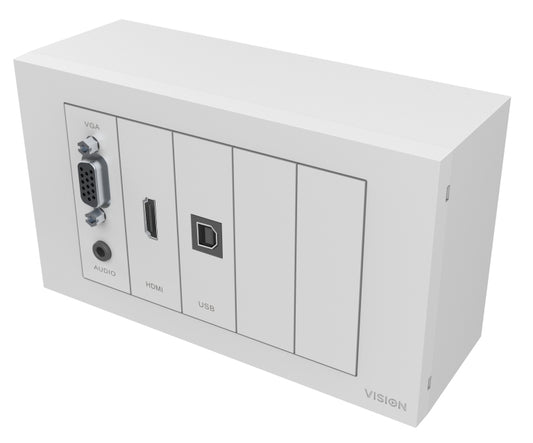 Vision TC3-PK+PK10MCABLES outlet box White