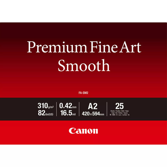 Canon FA-SM2 photo paper A2 White Smooth