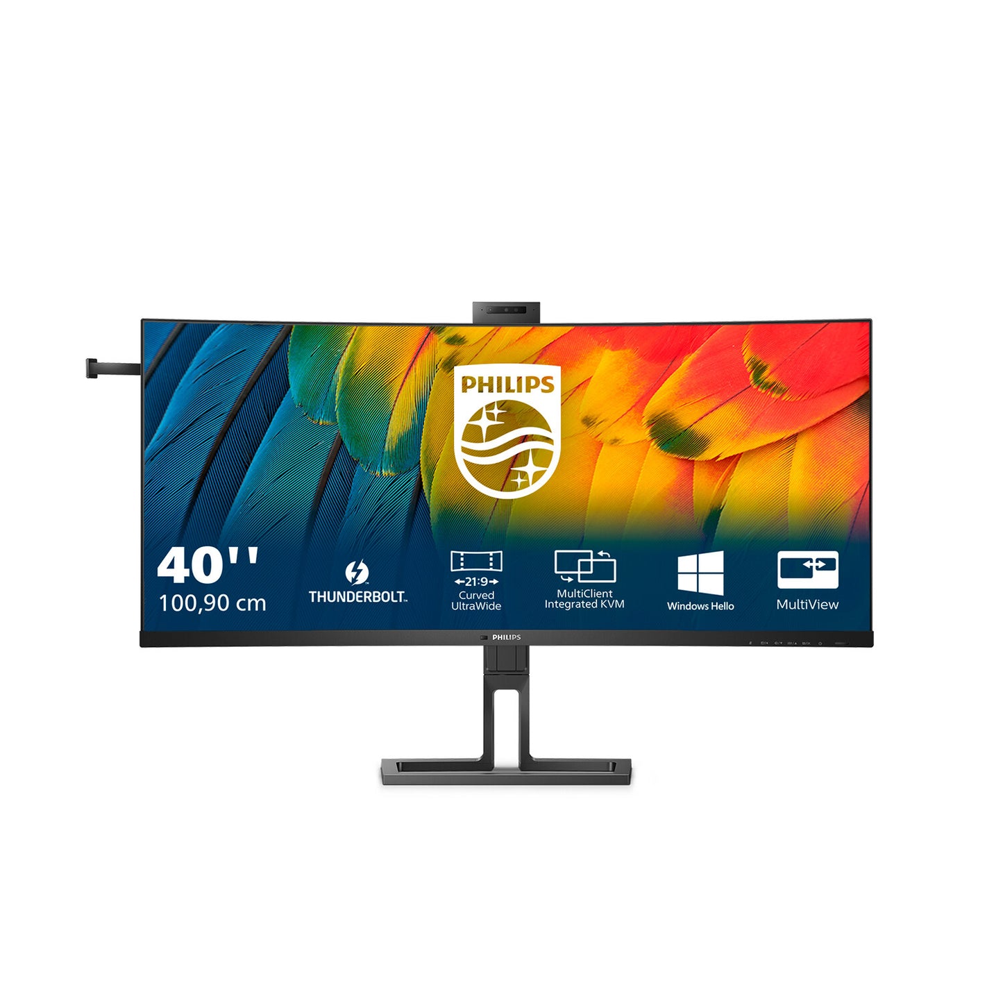 Philips 40B1U6903CH/00 computer monitor 100.8 cm (39.7") 5120 x 2160 pixels 5K Ultra HD LCD Black