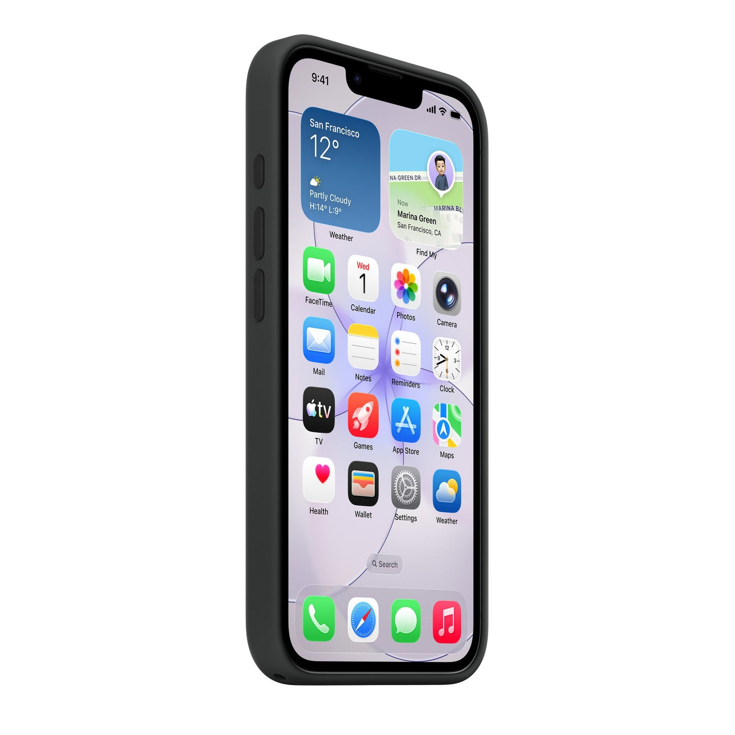 Apple iPhone 17e Silicone Case with MagSafe – Black