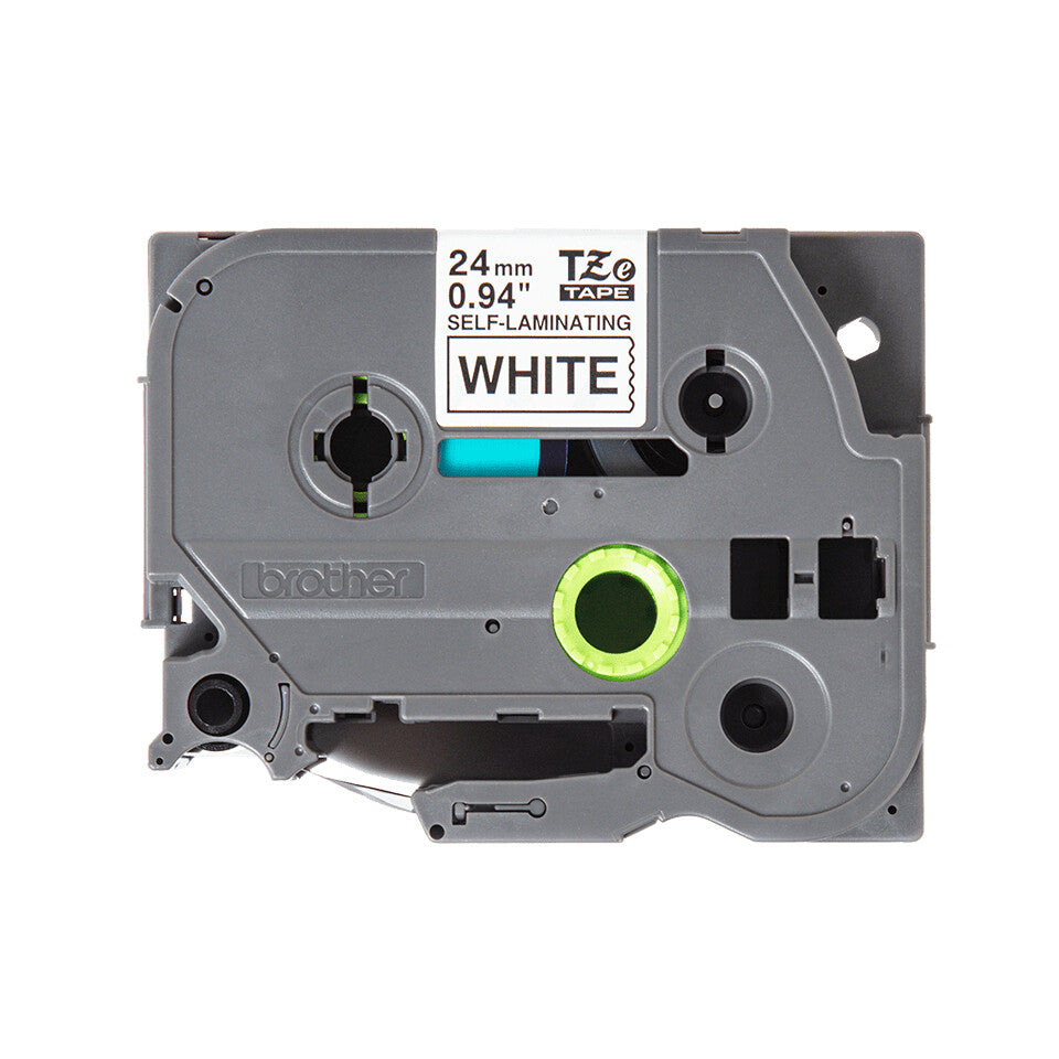 Brother TZESL251 label-making tape Black on white