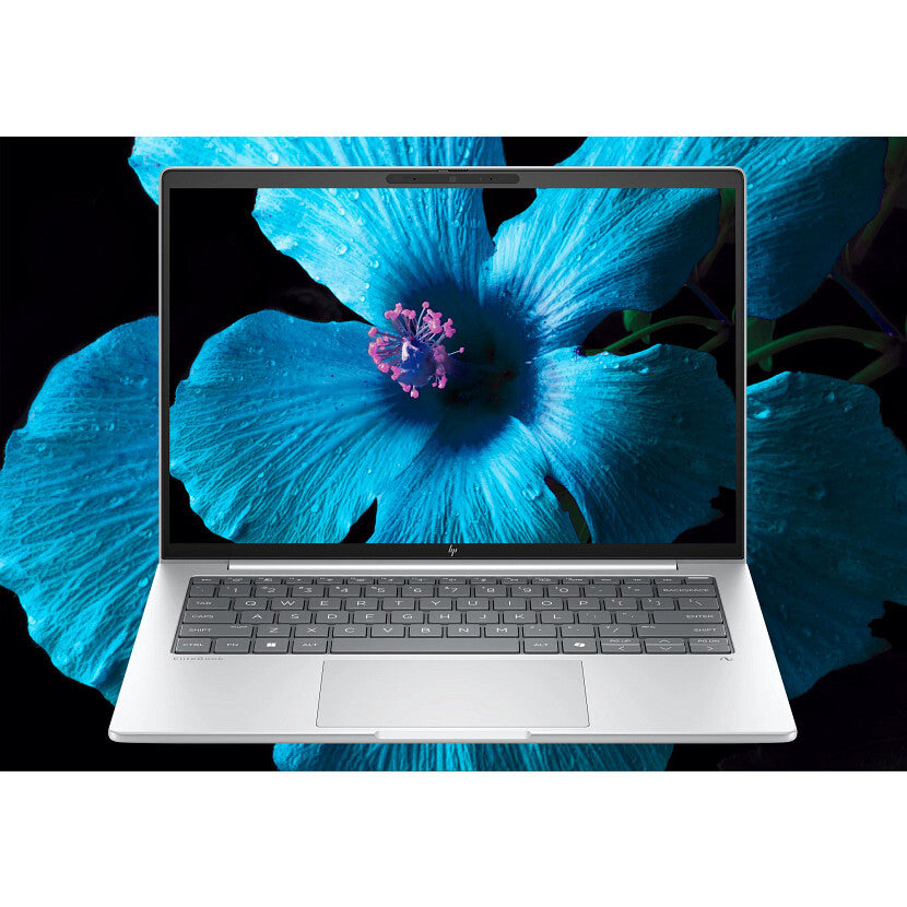 HP EliteBook 8 G1i 14 inch Notebook AI PC Wolf Pro Security Edition Intel Core Ultra 7 255U Laptop 35.6 cm (14") WUXGA 16 GB DDR5-SDRAM 512 GB SSD Wi-Fi 6E (802.11ax) Windows 11 Pro Silver