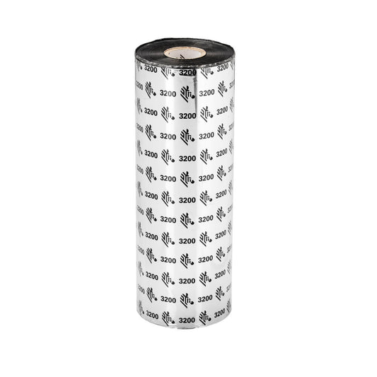Zebra 3200 Wax/Resin thermal ribbon 450 m Black